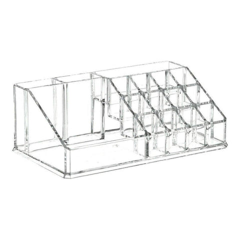 Clear Desktop Storage Organiser Box - 16 Grids (22 x 12.5 x 8 cm)