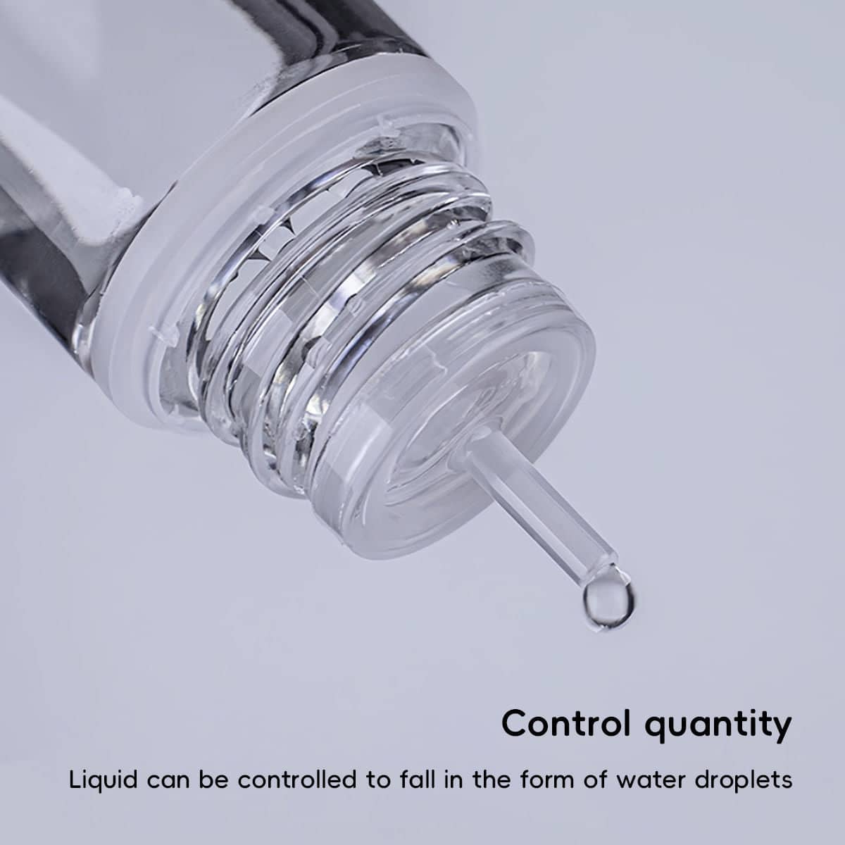 Clear Dropper Bottle Set 100 ml Refill Squeeze Bottles Pack of 30 - 100 ml - view 5