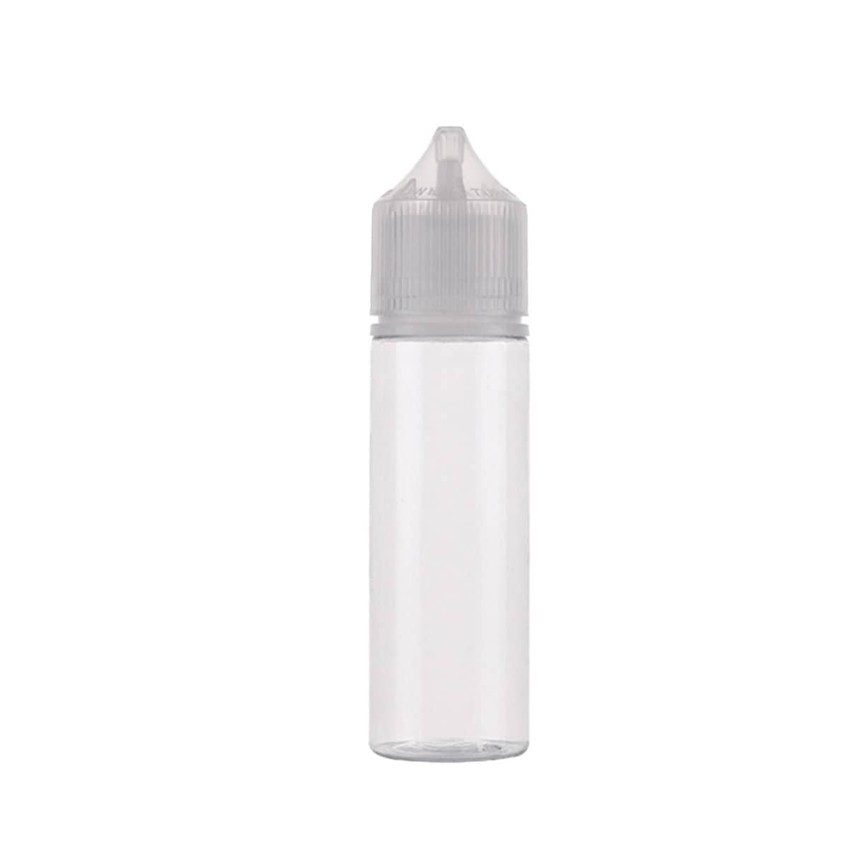 Clear Dropper Bottle Set 50 ml Refill Squeeze Bottles Pack of 30 - 50 ml