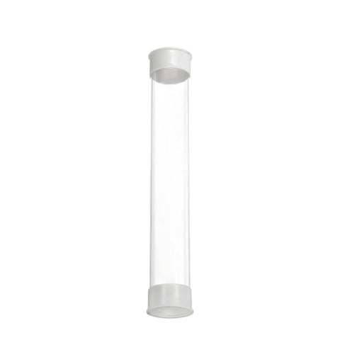 Clear Plastic Packaging Tubes, 2.5 cm x 25 cm - 20 Pack