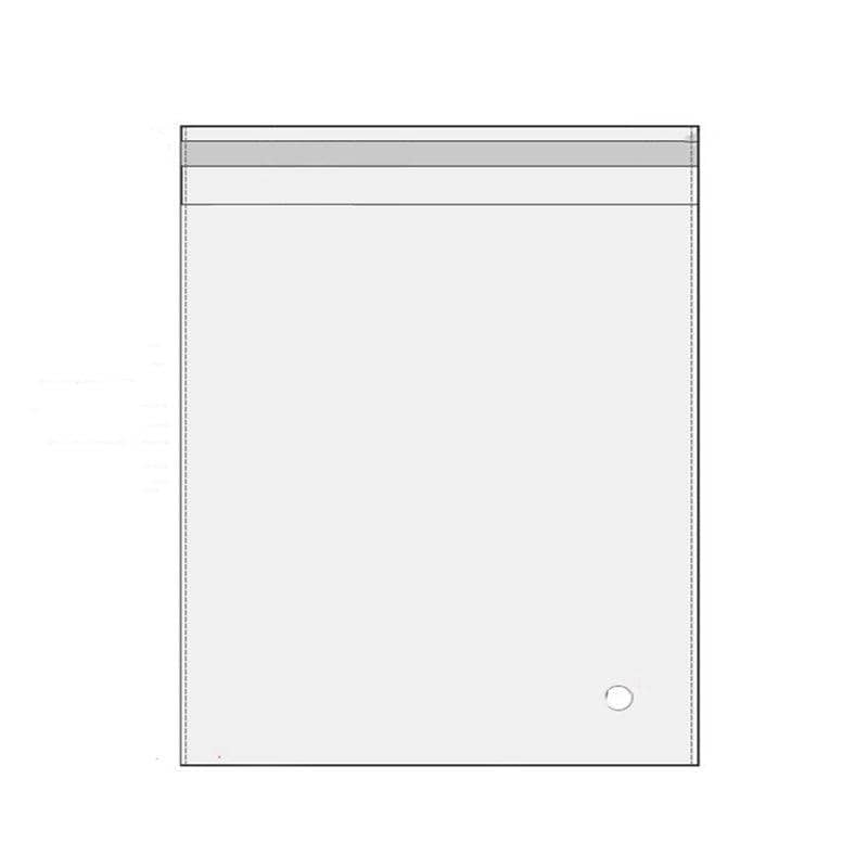 Clear Self-Seal Cellophane Bags - 30 x 41 cm
