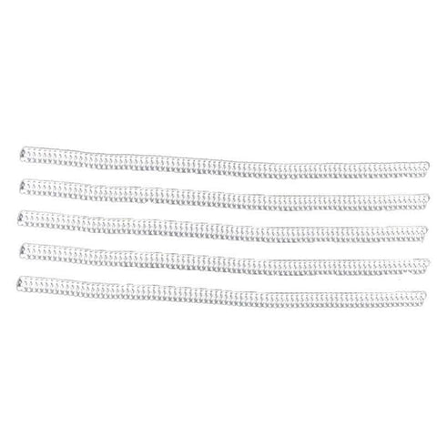 Clear Spiral Ring Size Reducer Invisible Guard Resizer for Jewellery, Pack of 5