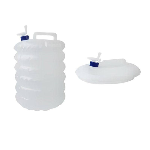 Collapsible Telescopic Water Bucket with Faucet Valve - 15 Litre (28 x 30.5 cm)
