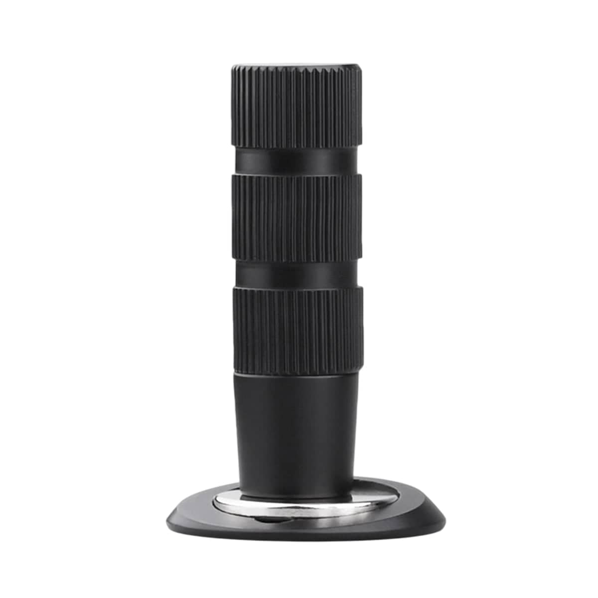 Concealed Magnetic Door Stopper for Bedroom and Bathroom Floors - Black