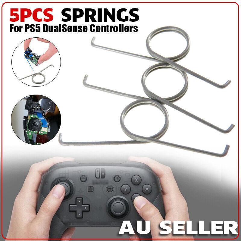 Controller Trigger Springs for PS5 DualSense L2 R2 Buttons, 5 Pack