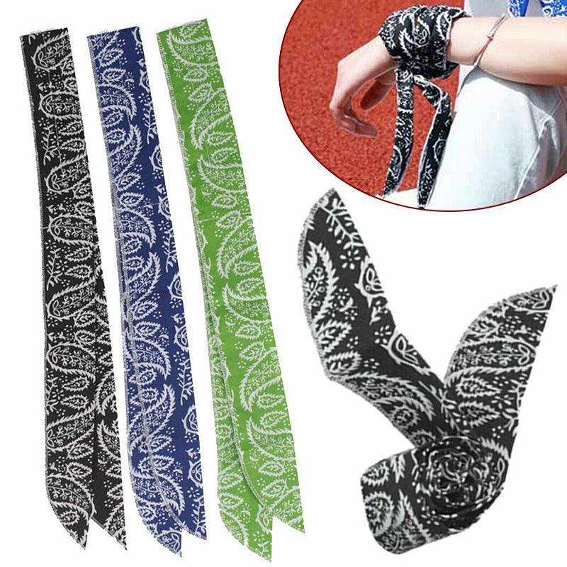 Cooling Scarf Bandana Headband Ice Neck Wrap for Sport - Red - view 15