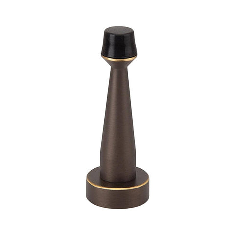Copper Door Stopper with Rubber Head - Bronze Brown
