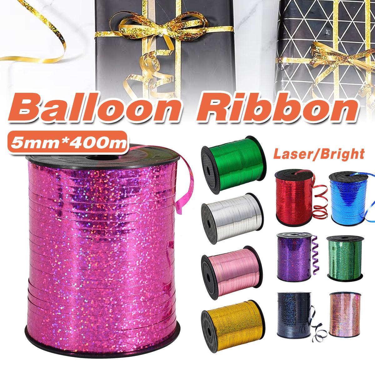 Curling Balloon Ribbon 5mm x 400m - Laser Purple - view 2