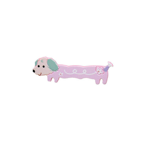 Cute Dog Hair Clip for Girls - Pink