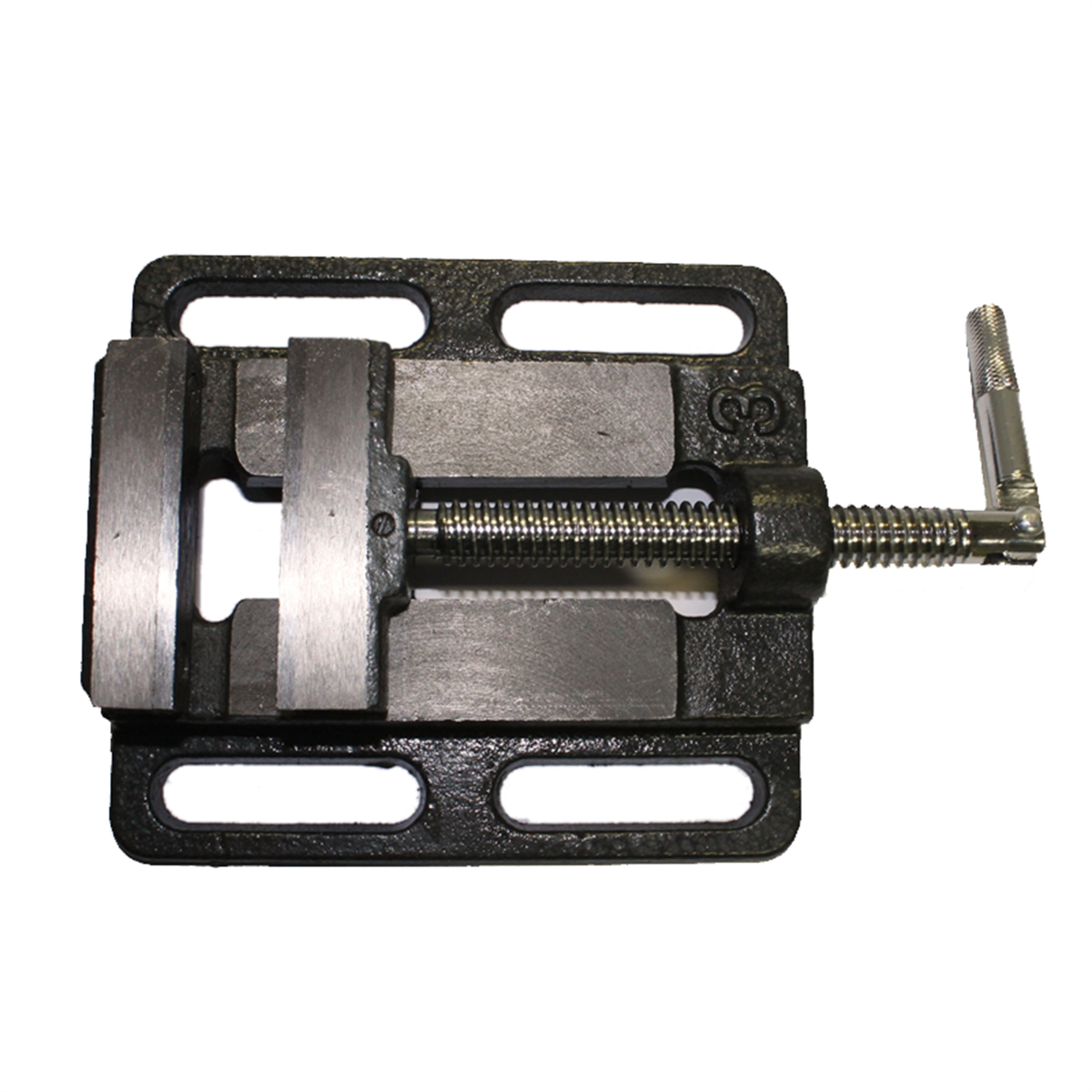 Craftright 75mm Drill Press Vice Cast Iron and Steel with Machined Base