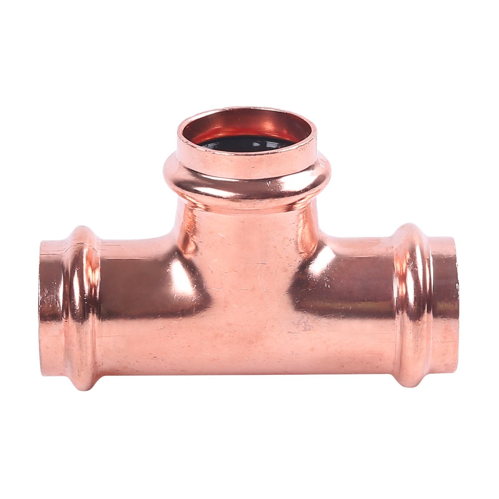 SmarteX-PRESS 20mm Equal Tee Copper Flame-Free Branch Pipe Fitting