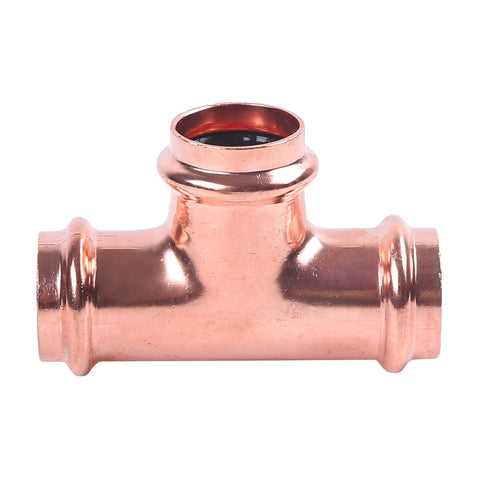 SmarteX-PRESS 20mm Equal Tee Copper Flame-Free Branch Pipe Fitting