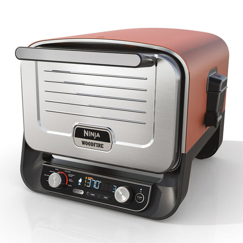 Ninja Electric Woodfire Outdoor Oven - Red Arabian Spice - Eight Functions - Pizza up to 370°C - OO101