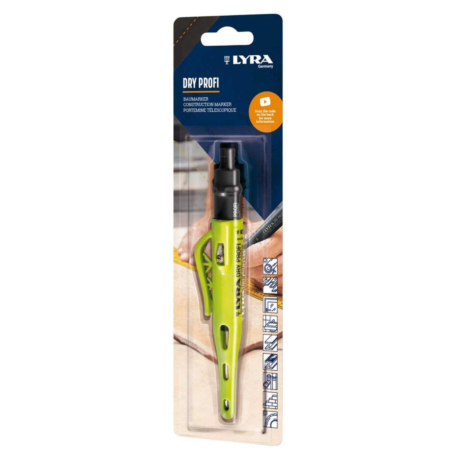 Lyra 2B Lead Carpenters Pencil