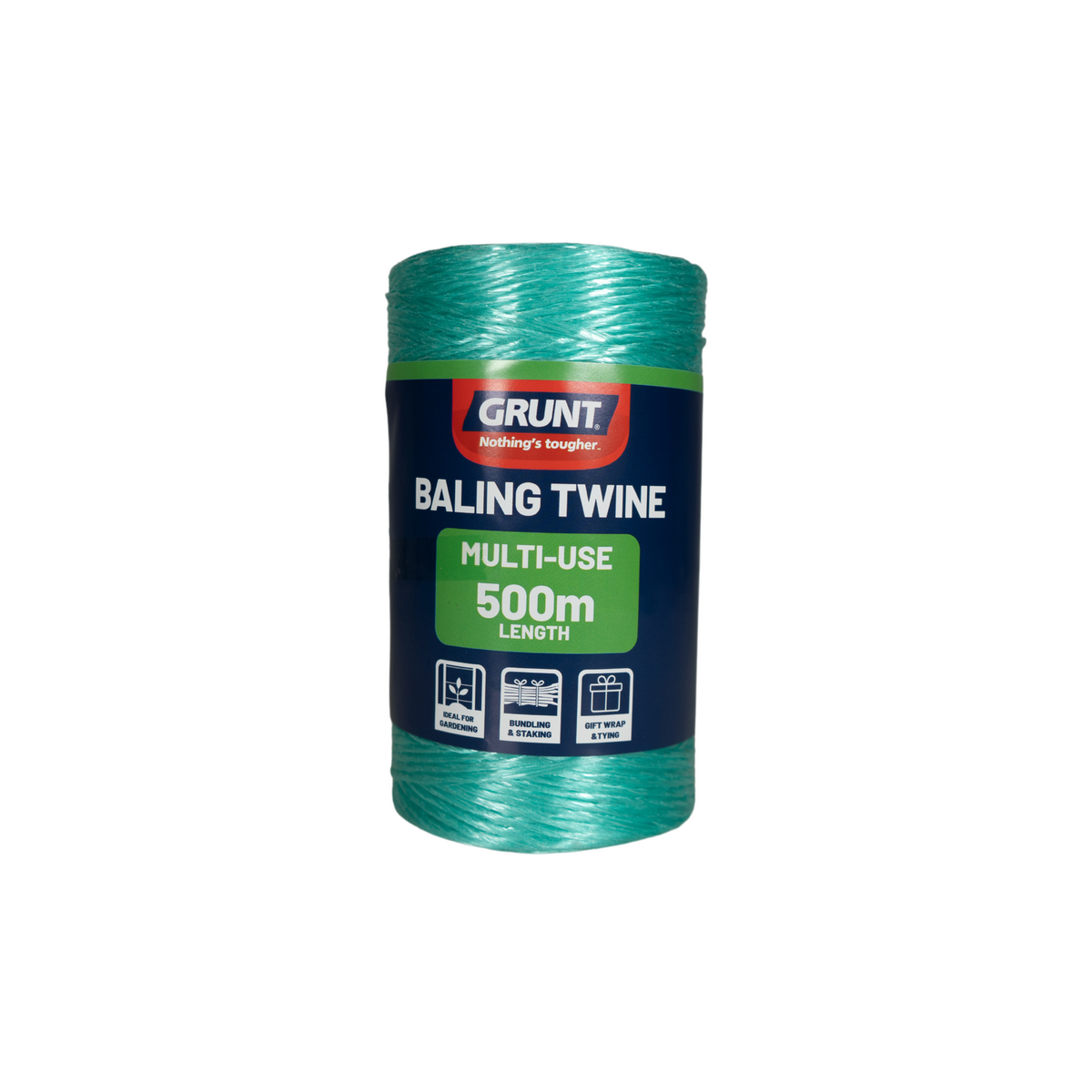 Grunt 500m Green Baling Twine - Synthetic Polypropylene - Tough & Durable - SuperSaverAU - view 1