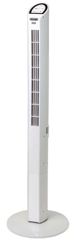 DeLonghi Tower Fan - Rhythm Wind Mode, 7-Hour Timer, Dust Proof Filter, Remote Control - DETF115