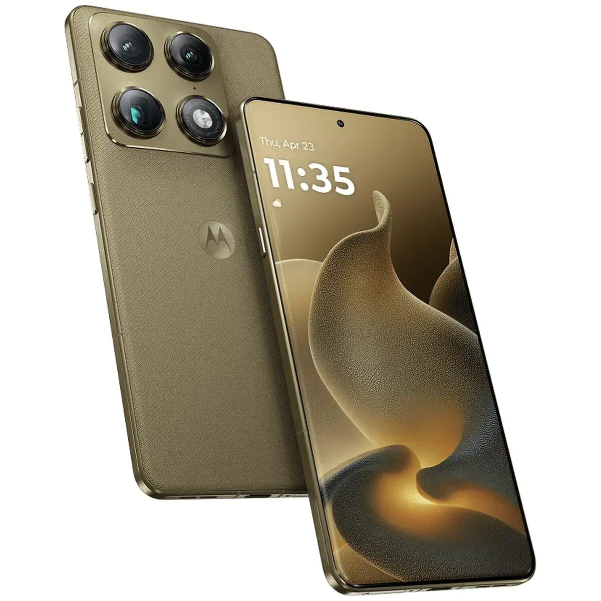 Motorola Signature 512GB Mobile Phone - Martini Olive - 165Hz Display, Periscope Telephoto - 11901362229
