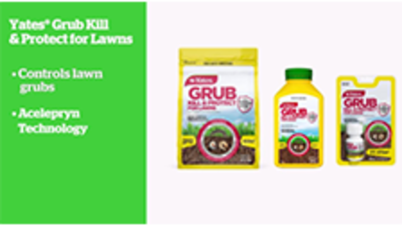Yates 750g Grub Kill and Protect For Lawns Granules