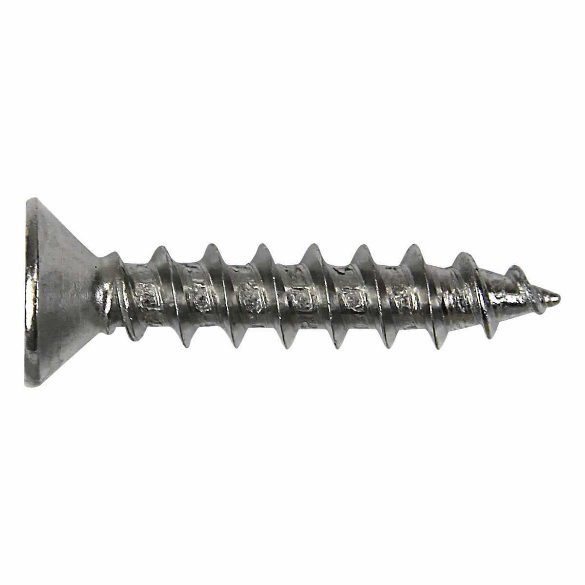 Otter 10 x 30mm Polished Stainless Steel 304 Hinge Screws - 16 Pack