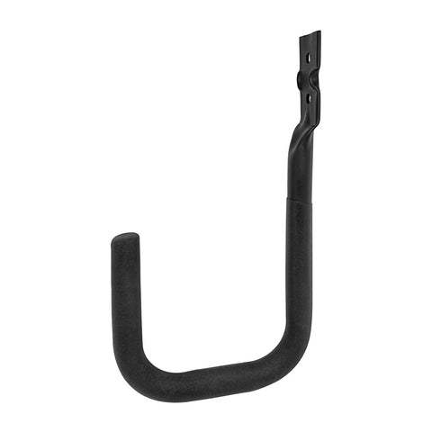 Pinnacle Large PVC Coated Steel J Hook Black 210 x 330mm Wall Storage