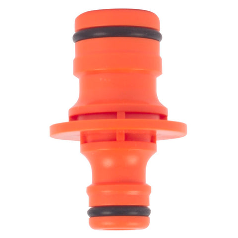 Pope 18mm to 12mm Hose Coupler ABS Orange UV Treated Garden Reducer