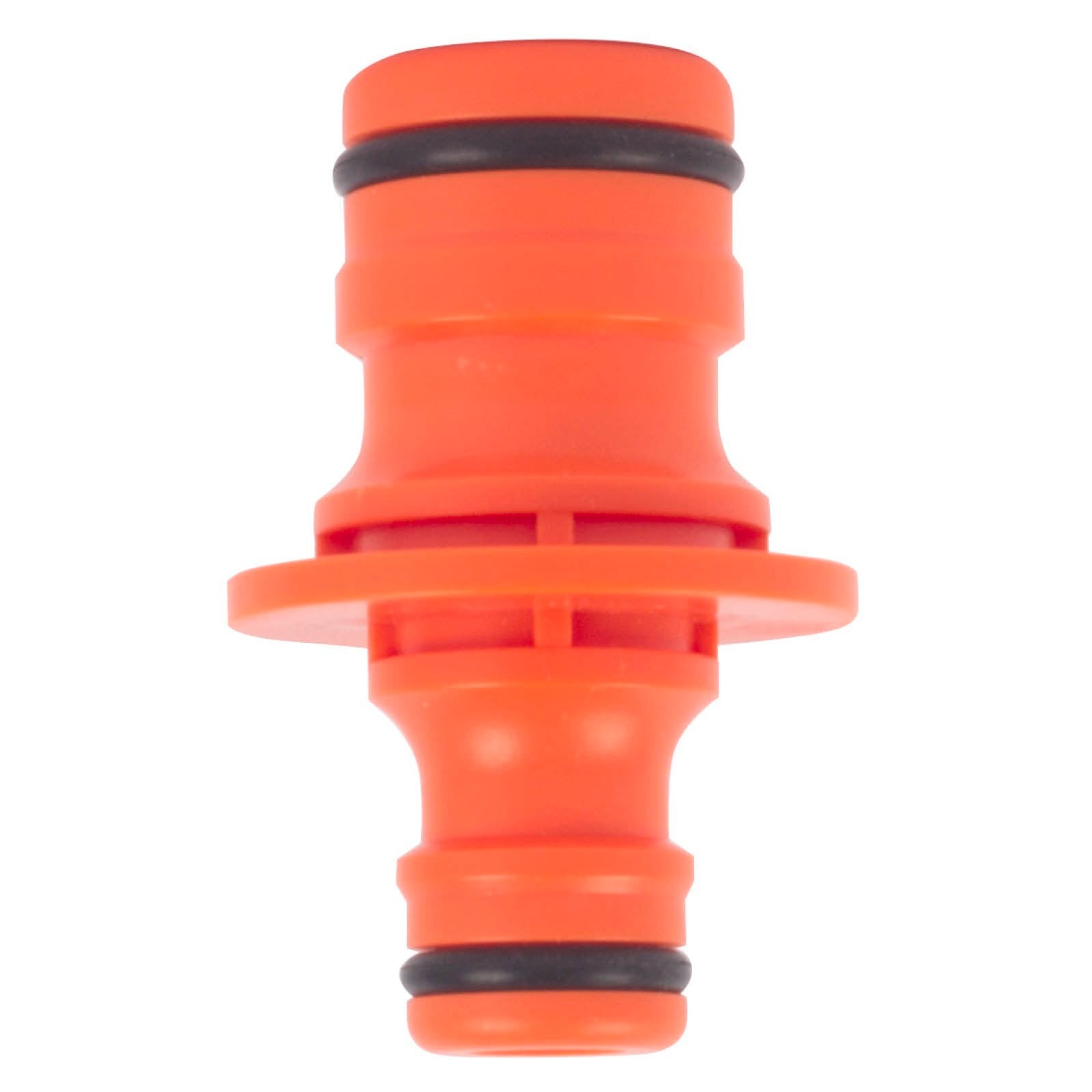 Pope 18mm to 12mm Hose Coupler ABS Orange UV Treated Garden Reducer