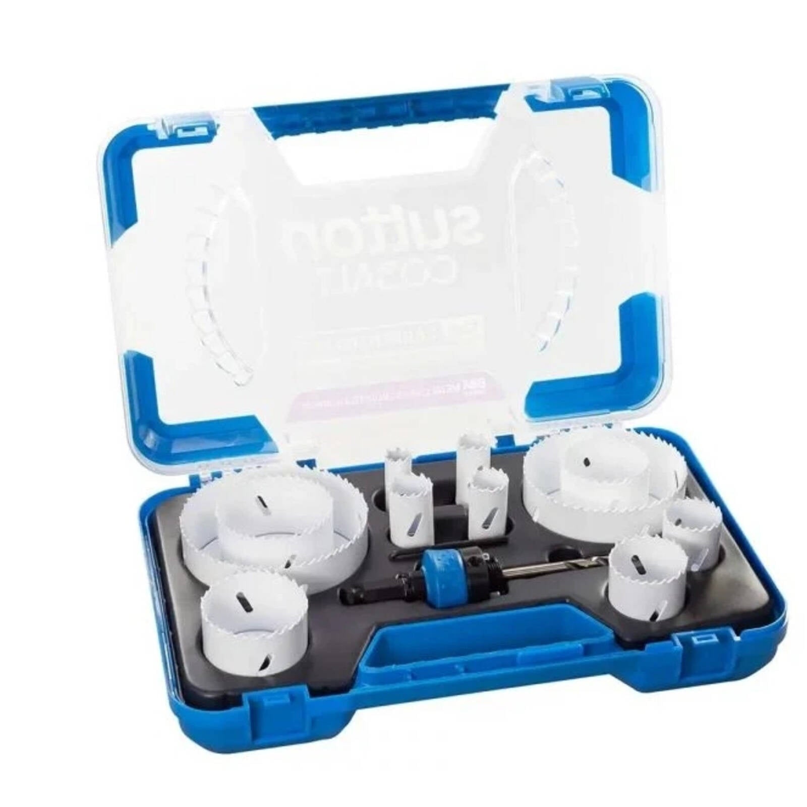 Sutton Tools Viper Cobalt Bi-Metal Maintenance Holesaw Set 19-76mm - 13 Piece