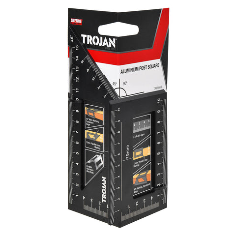 Trojan Aluminium Post Square
