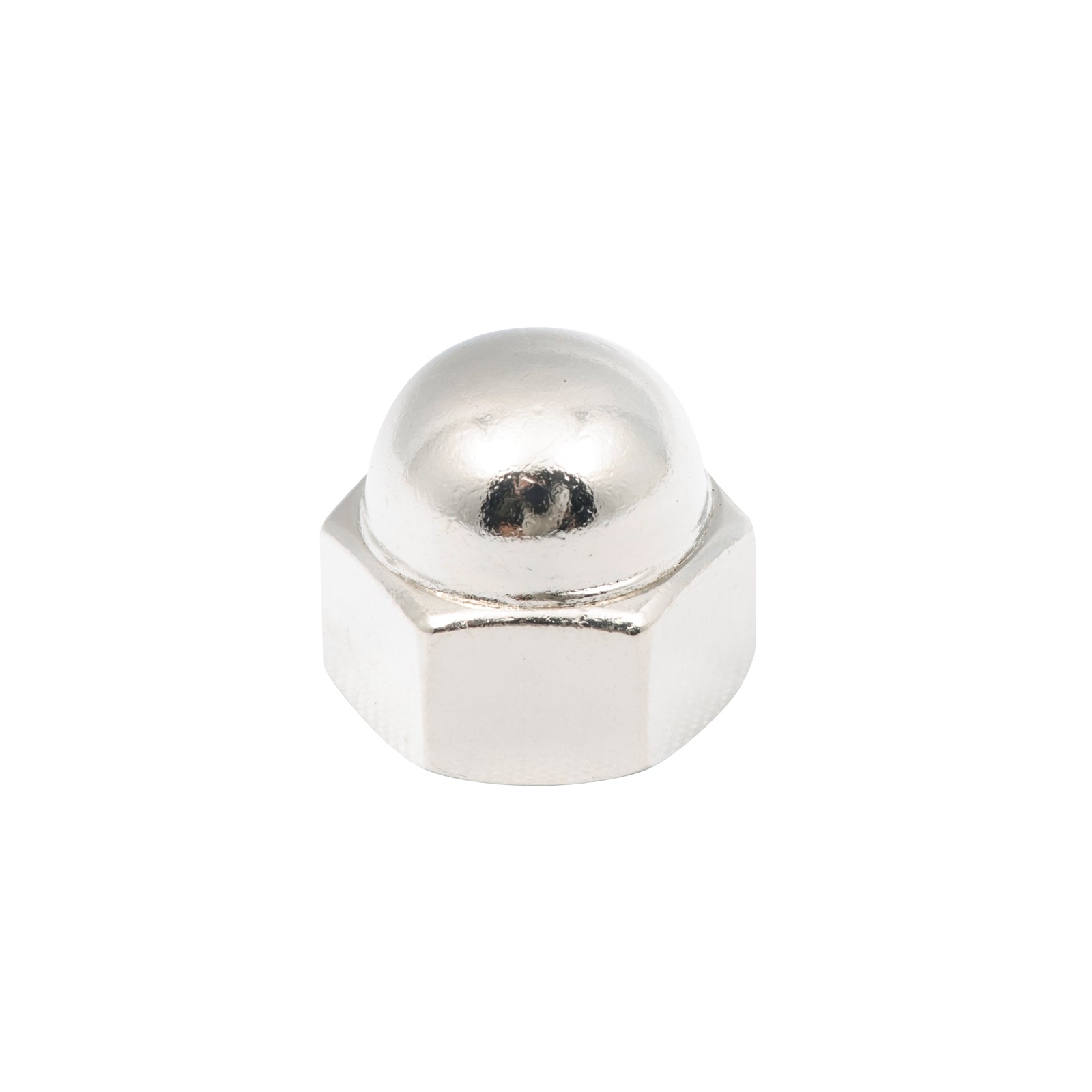 Zenith 5/16" Chrome Plated Steel Dome Nuts - 9 Pack