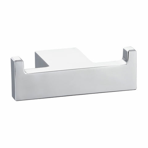 Mondella Rumba Chrome Metal Double Robe Hook