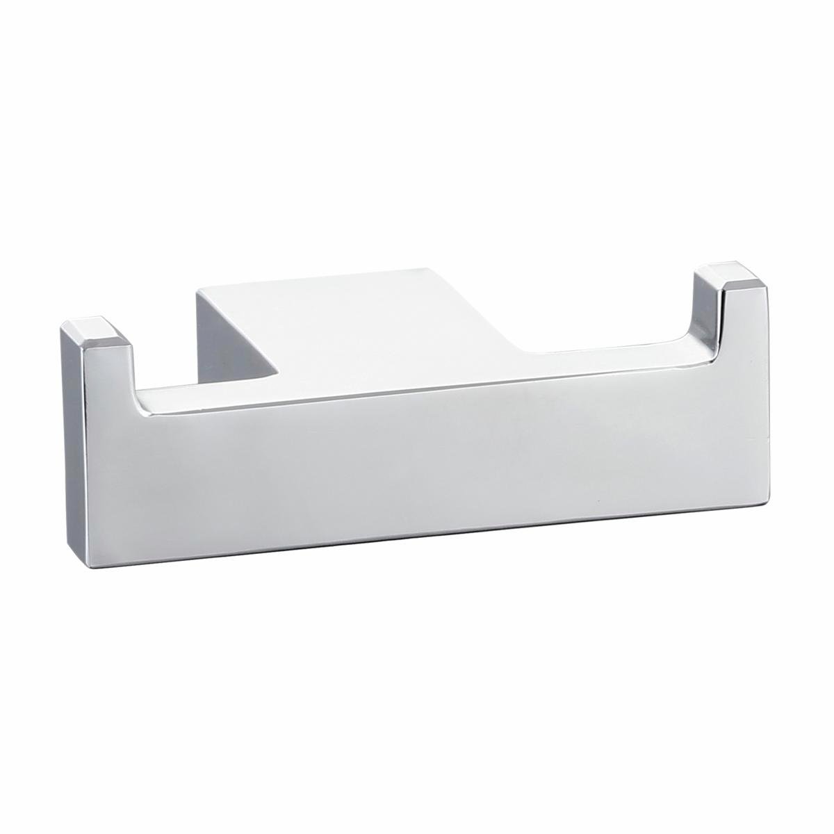 Mondella Rumba Chrome Metal Double Robe Hook