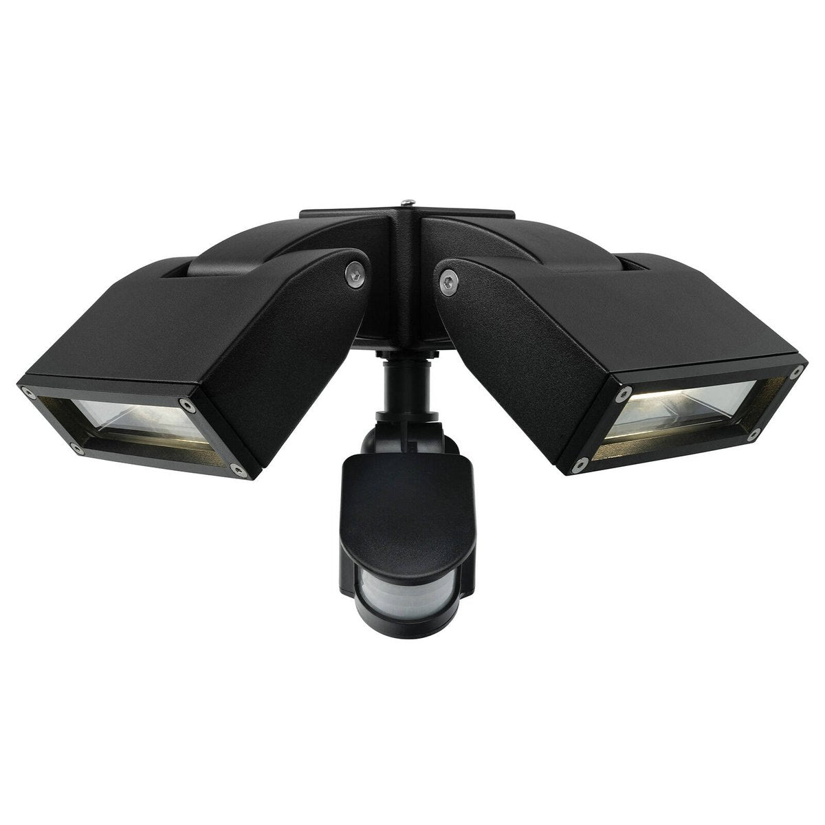 Brilliant Nighthawk 24W LED Sensor Flood Light Motion Sensing Outdoor Black 20855/06