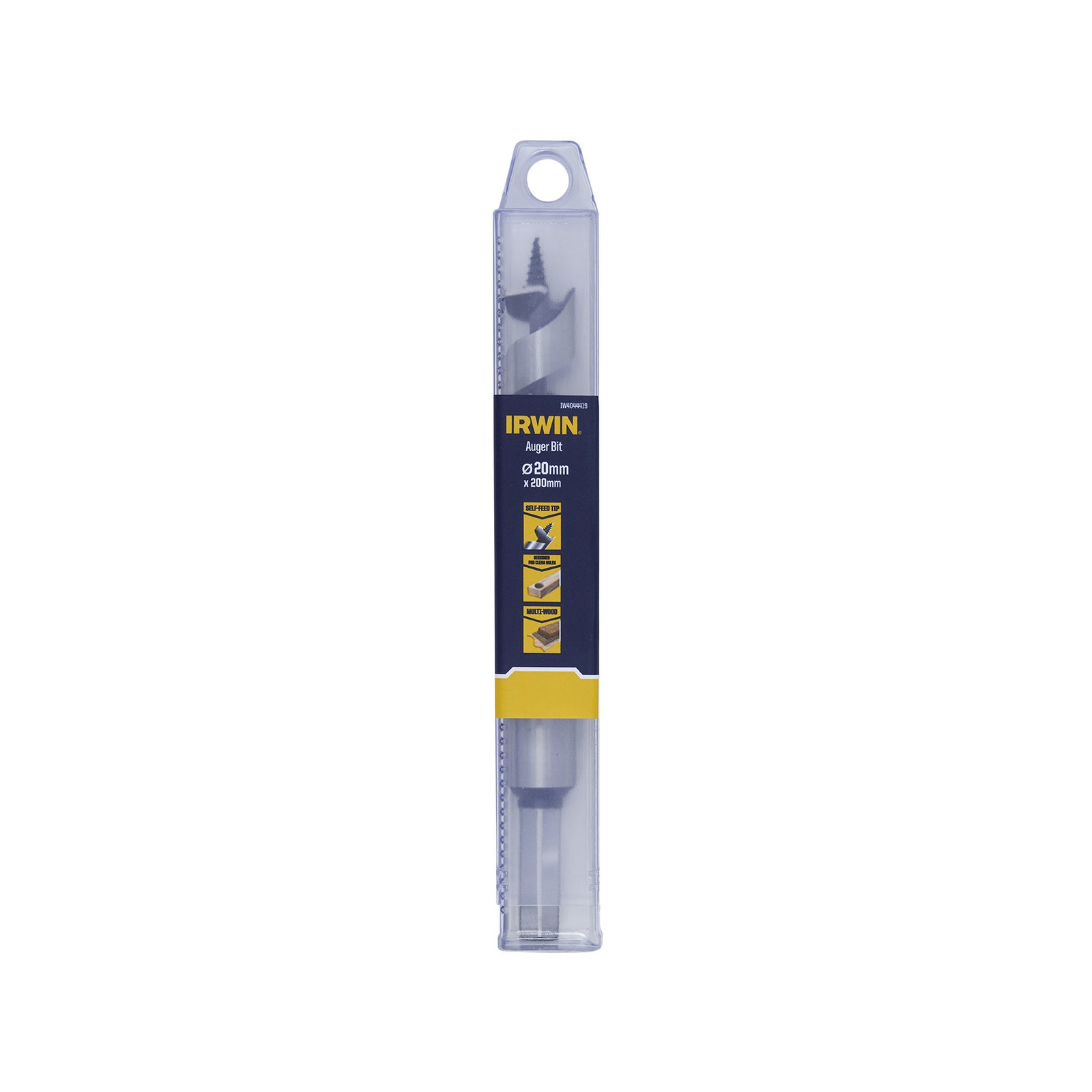 Irwin 20 x 200/125mm Wood Auger Drill Bit