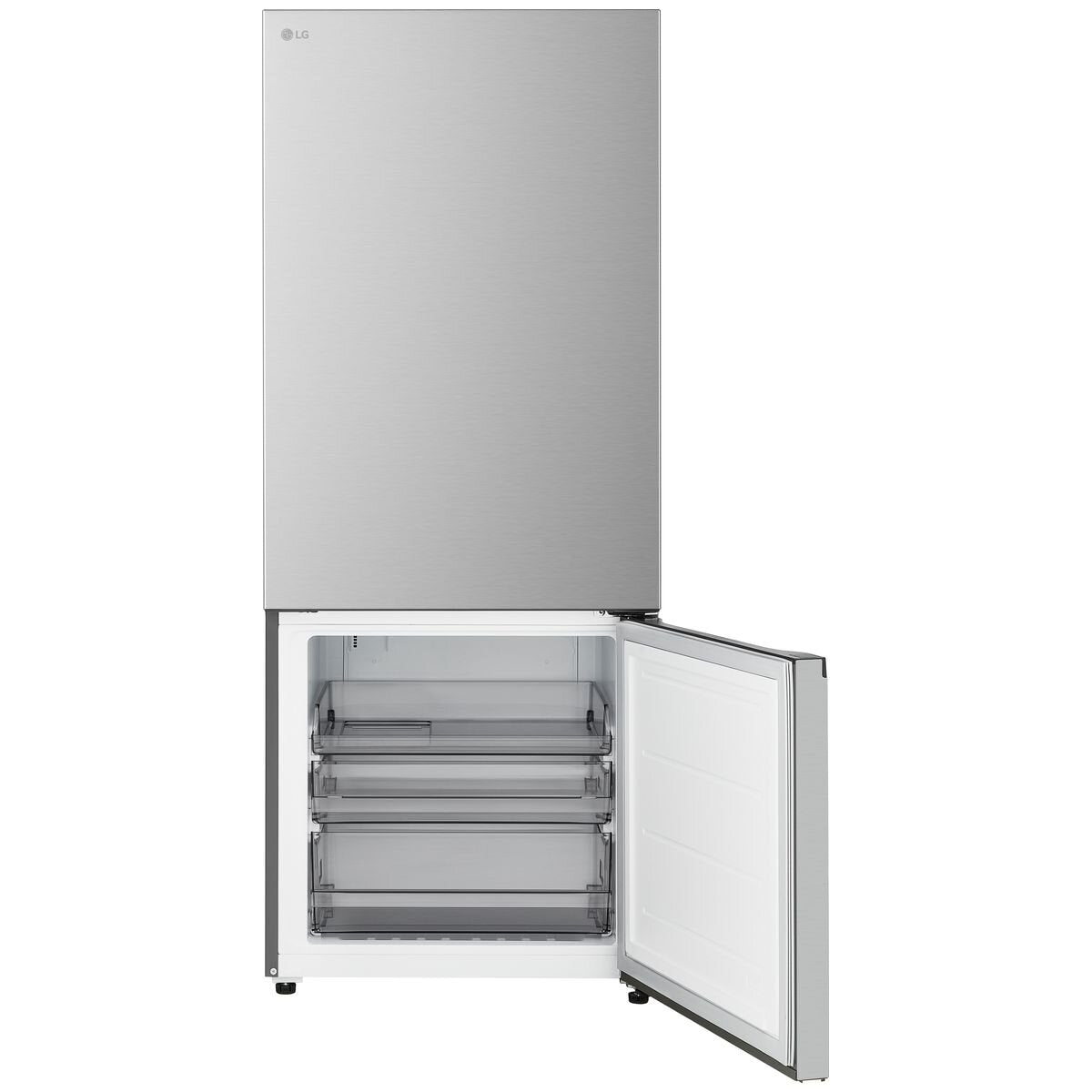 LG 436L Bottom Mount Frost Free Fridge - Stainless Steel Fascia, WiFi, 5.5 Star Energy Rating - GB-B400PS