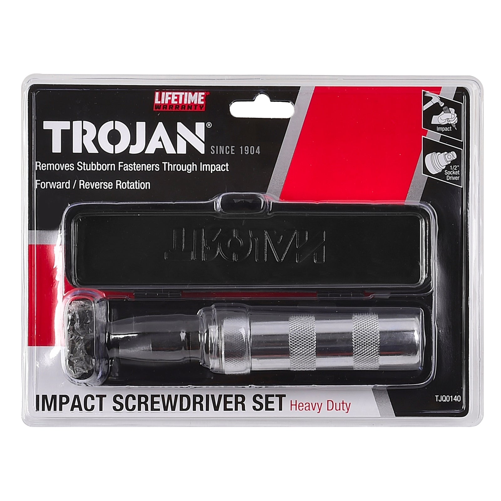 Trojan Impact Screwdriver Set, CRV