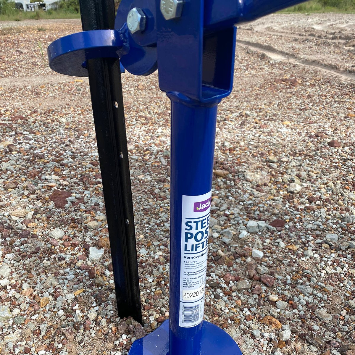 Jack 870mm Steel Post Lifter and Remover Fencing Star Picket Tool