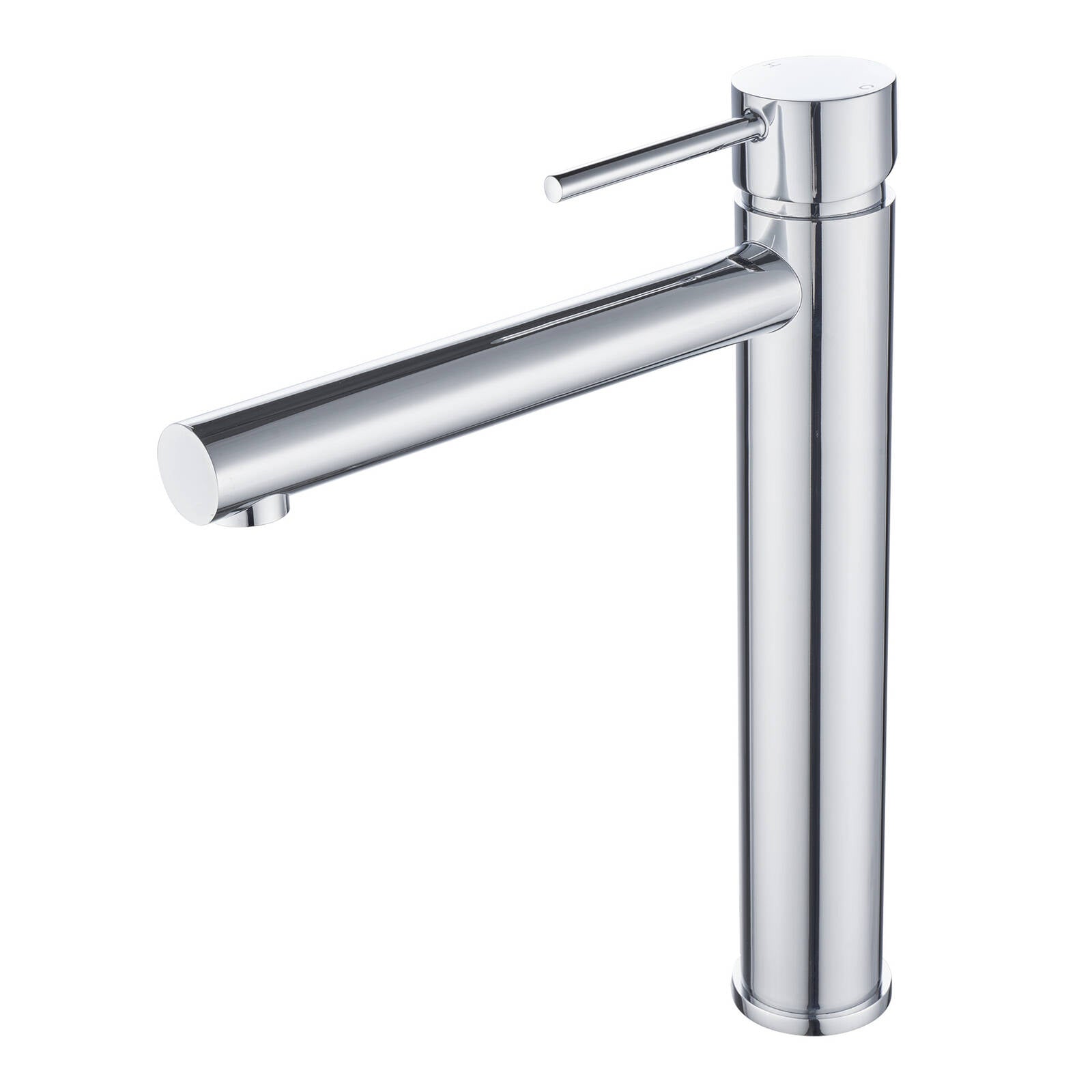 Mondella Resonance 35mm Chrome Vessel Basin Mixer 7.5L/min WELS 4 Star