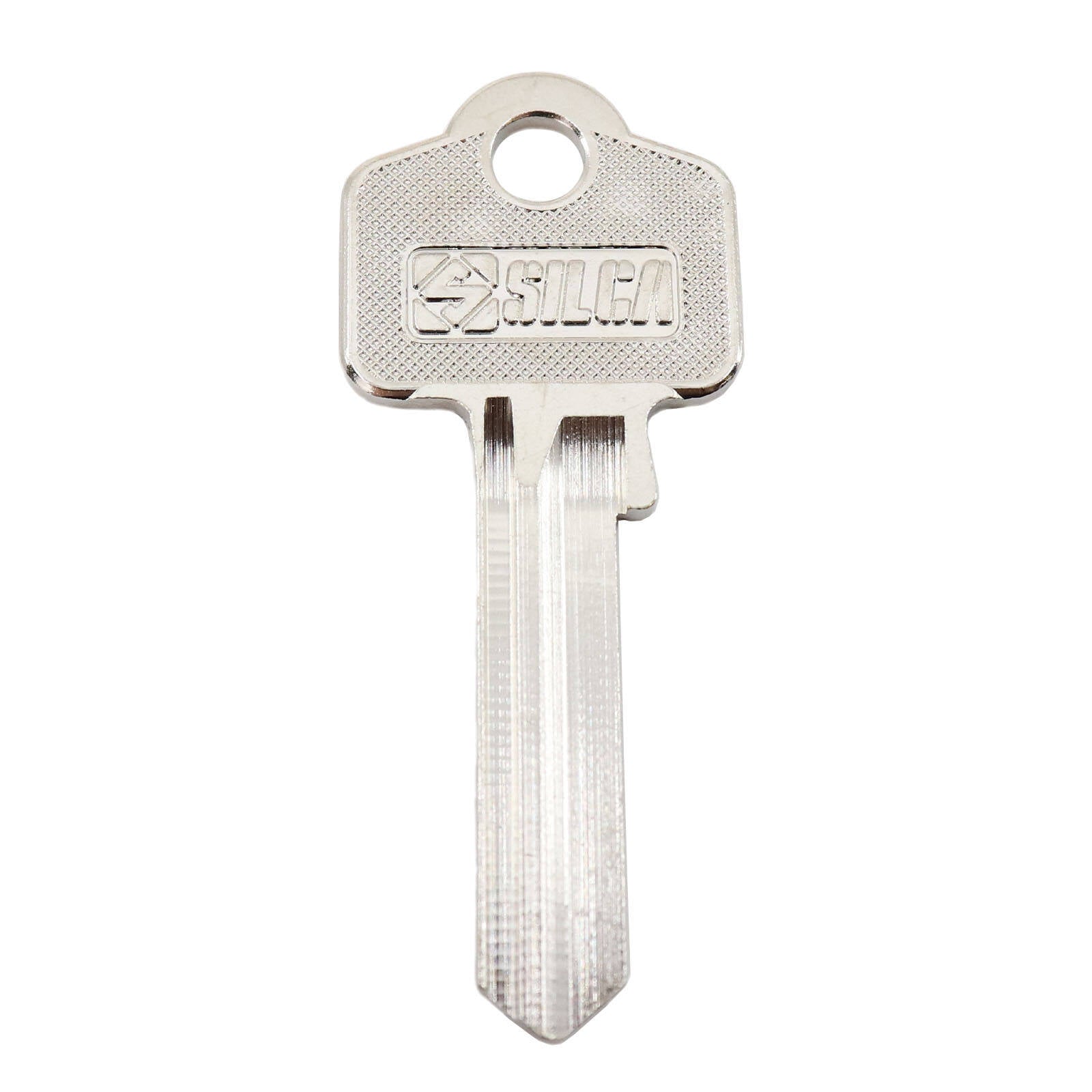 EHI WO3-WC3 Silver Blank Key 60mm Nickel Plated Brass