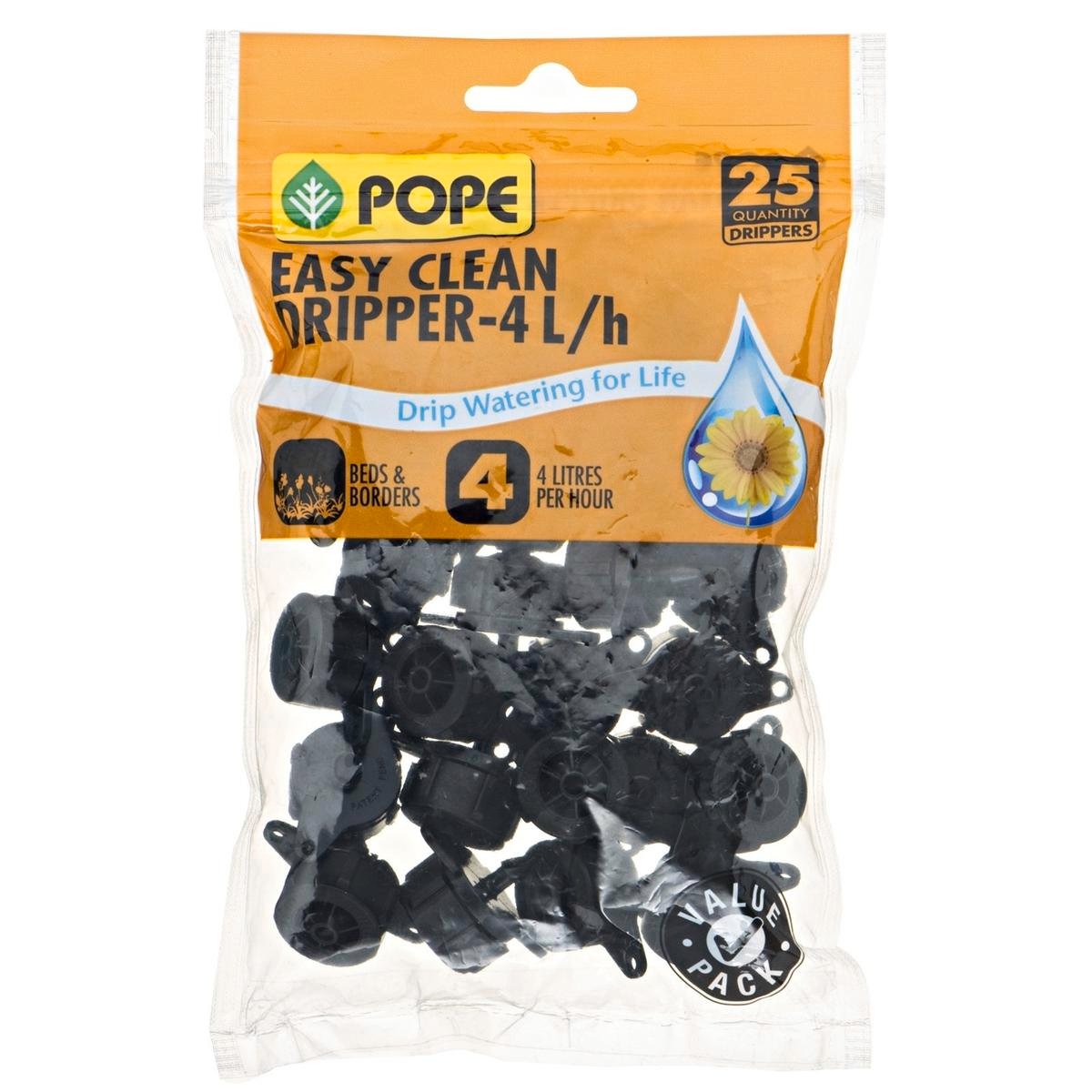 Pope 4L/h Easy Clean Dripper - 25 Pack