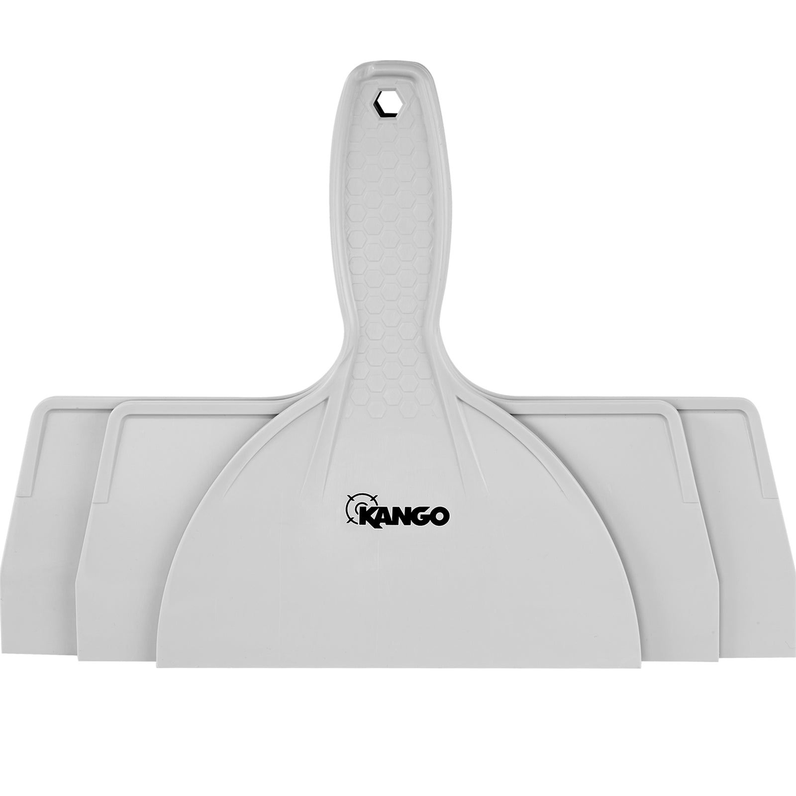 Kango 3 Piece 150mm 200mm 250mm Stainless Steel Taping Knife Set