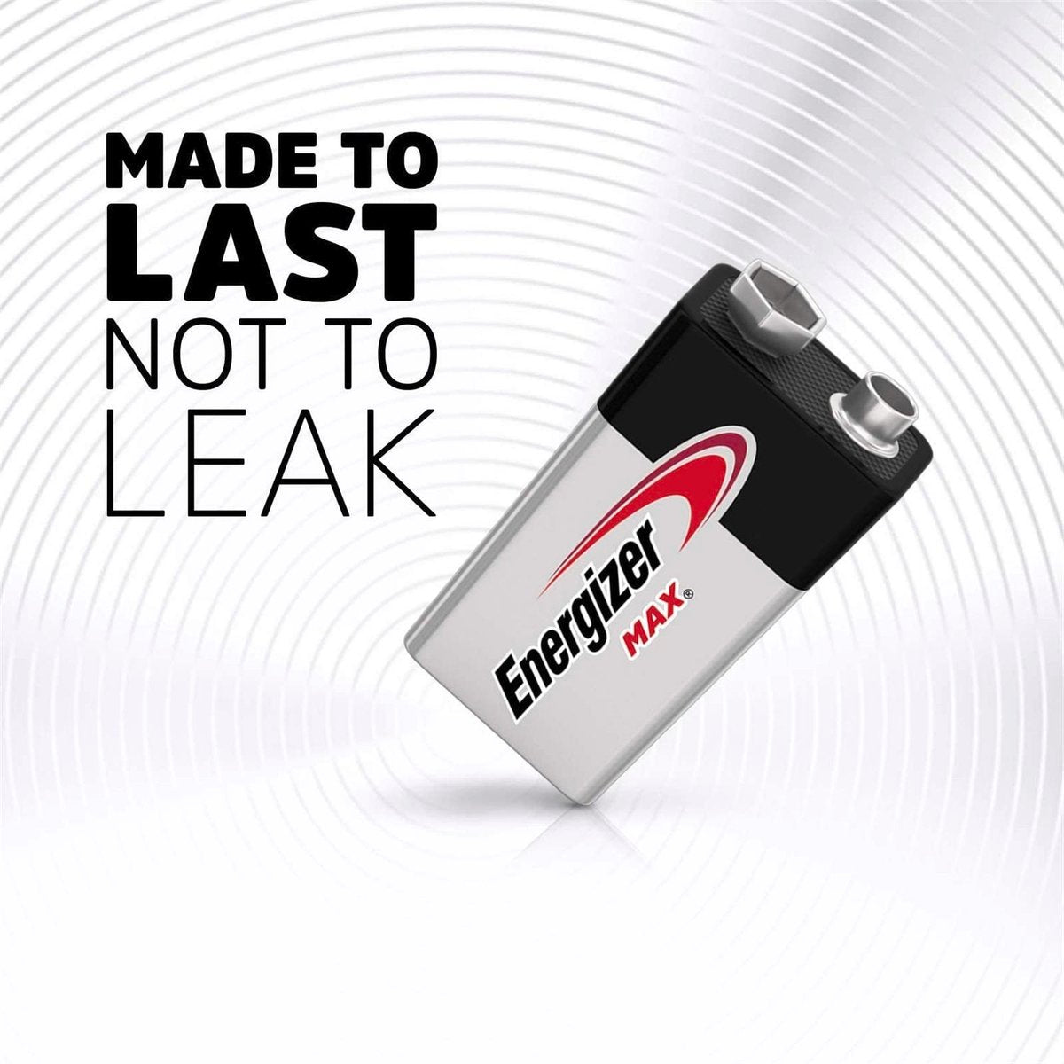 Energizer Max 9V Alkaline Battery - 1 Pack 522BP1