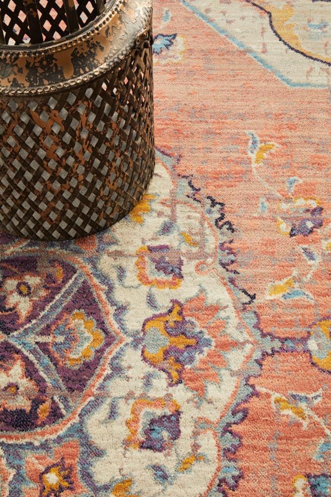 Rug Culture Odyssey medium terracotta rug 230x160cm - power loomed polypropylene - ODY120-TERRA-230X160