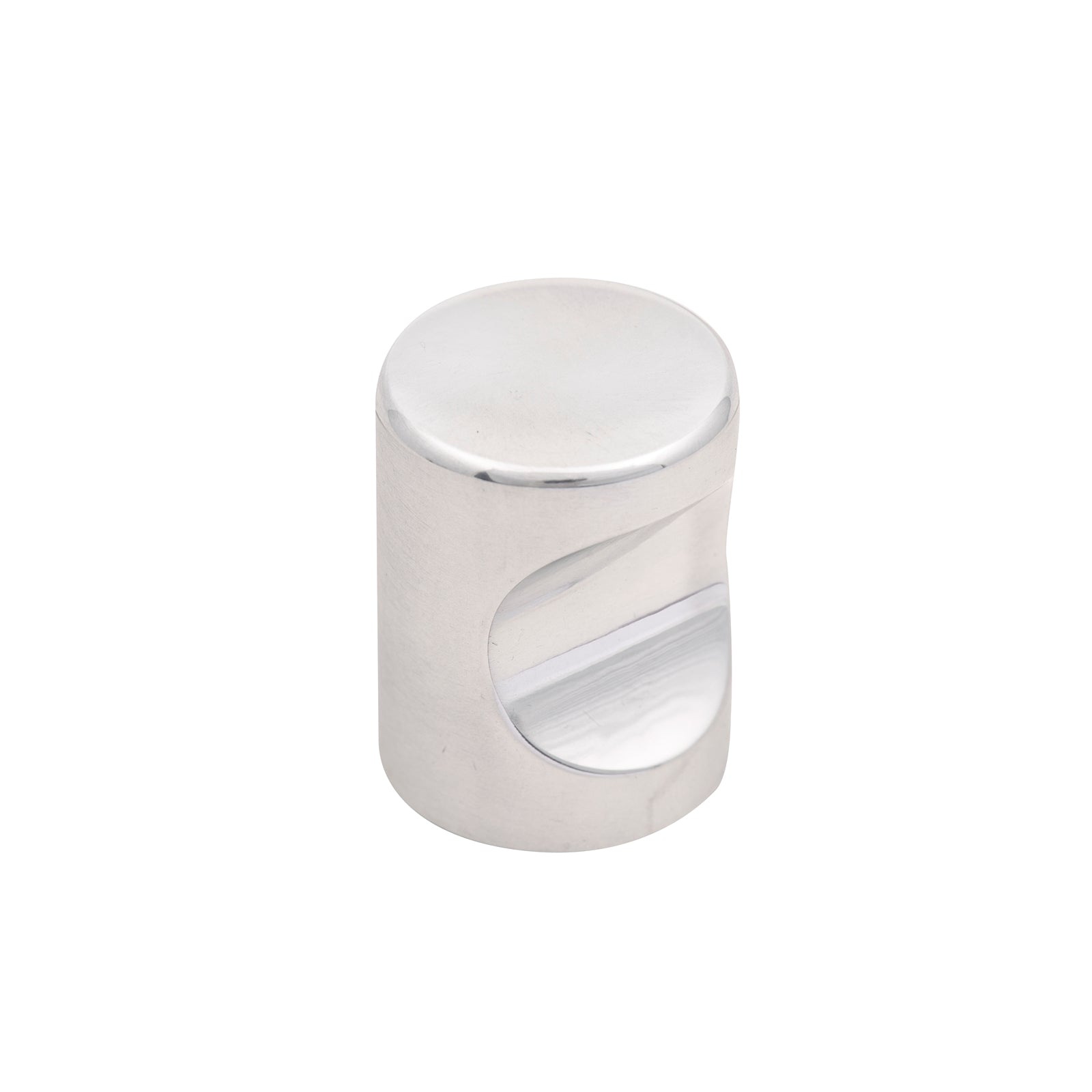 Prestige 14mm Polished Chrome Fingerpost Knob, Zinc Alloy, Modern Drawer Knob