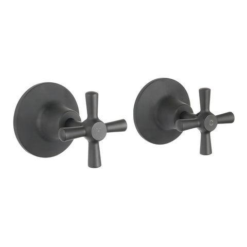 Mondella Cadenza Matte Black 1/2 Turn Wall Top Assembly 245mm - Precise Control - SuperSaverAU - view 1
