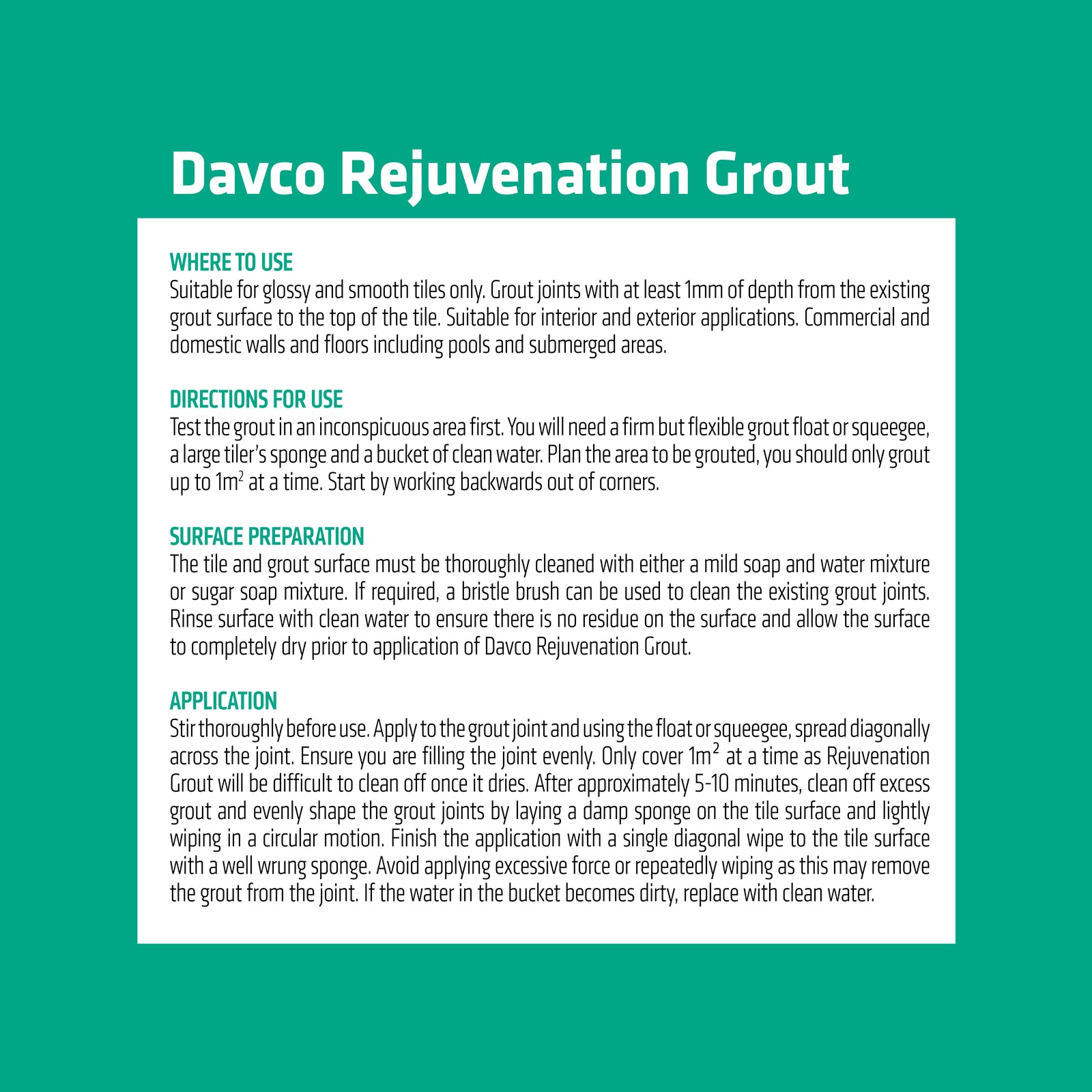 Davco 1.7kg Antique Lace Rejuvenation Pre-Mixed Skim Grout 1240407