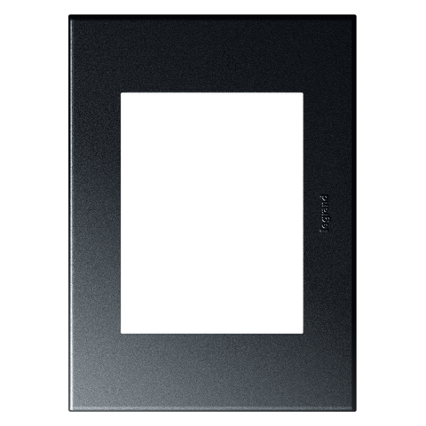 Hpm Arteor Coverplate Graphite - 127mm x 92mm - Modern Design - SuperSaverAU - view 1