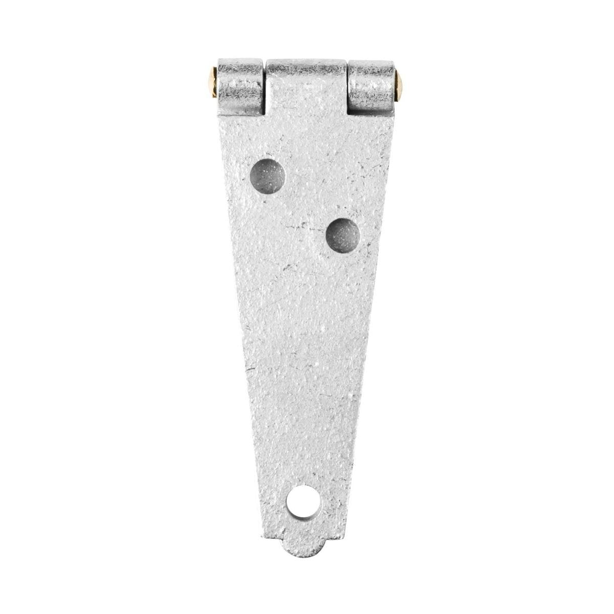 Pinnacle 100mm Galvanised Steel Strap Hinge with Brass Pin, 2 Pack