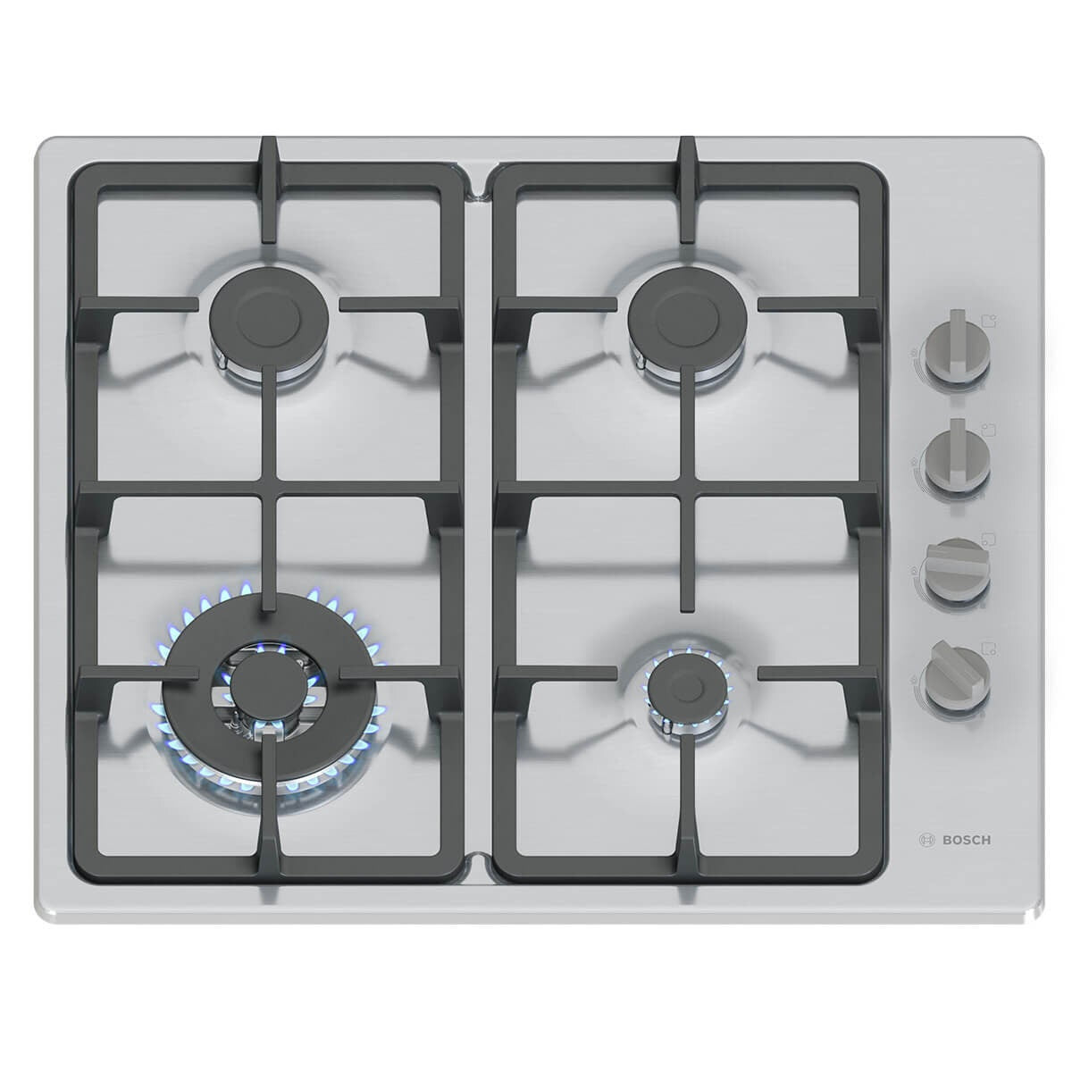 Bosch 60cm Cooking Pack - 66L Electric Oven, 4 Burner Gas Cooktop, Slideout Rangehood - BSHCOOKPACK2