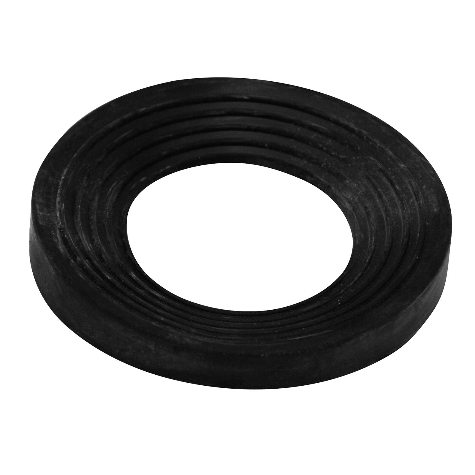 Holman 100mm Black Rubber DWV Pan Collar Push To Connect Underground Rated