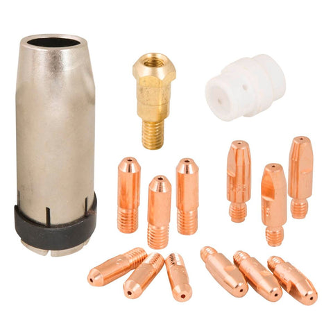 Bossweld BZ24 Binzel Style MIG Torch Front End Spares Pack